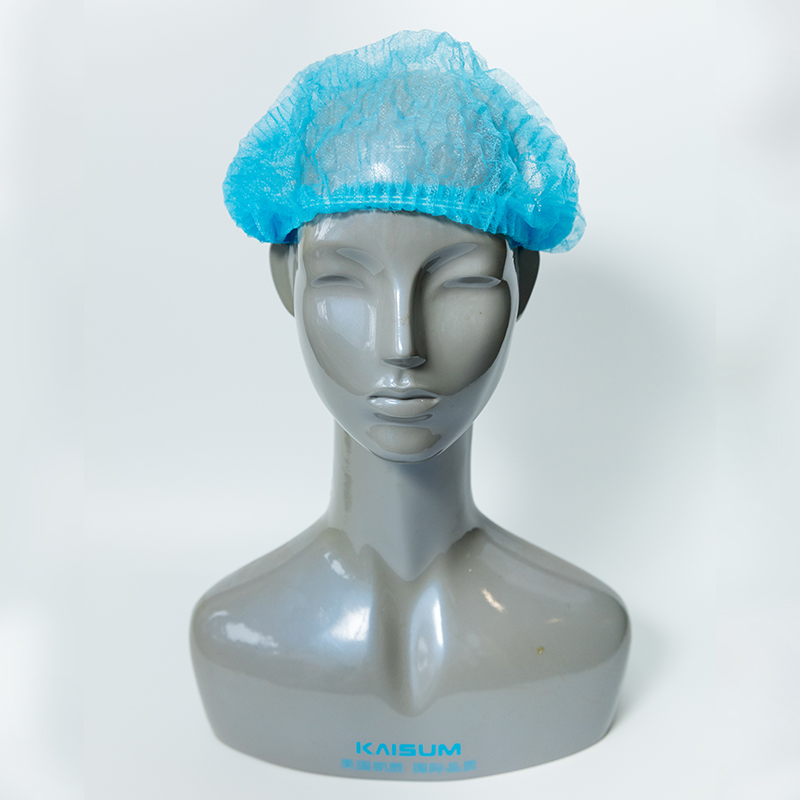 Disposable non-woven cap (bar) blue