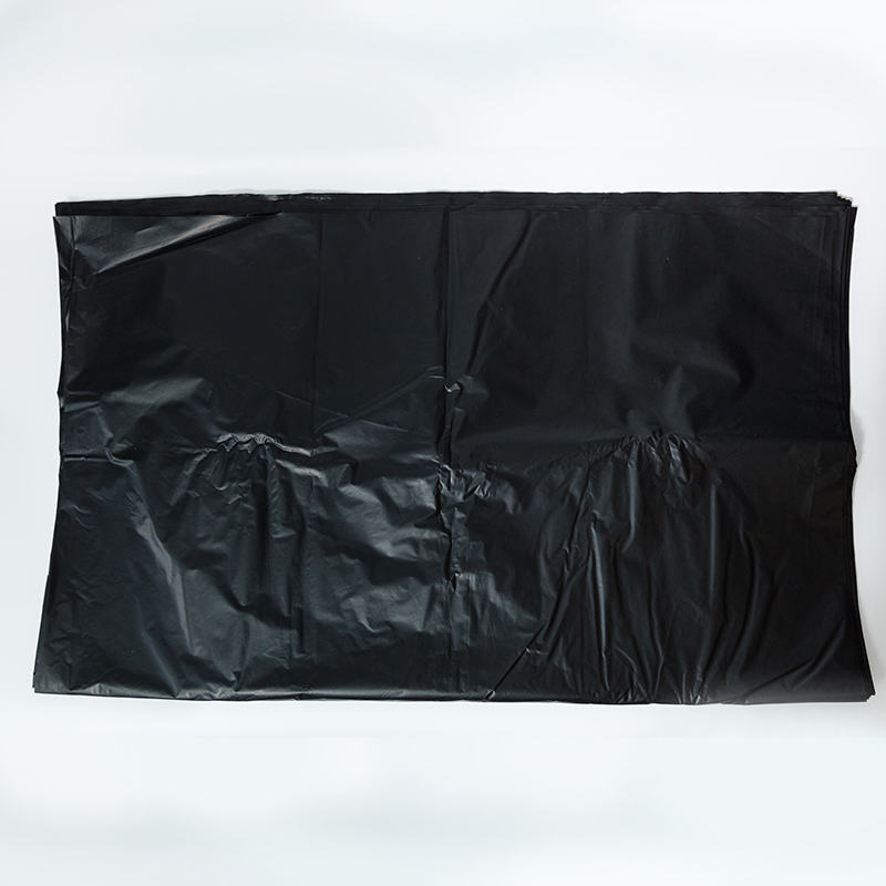 Black PE trash bag (32 "X40")